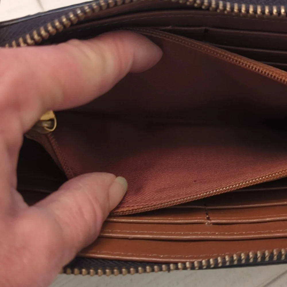 Vintage Fossil leather Wallet